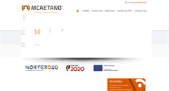 Desktop Screenshot of mcaetano.pt
